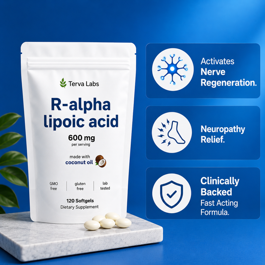 R-Alpha Lipoic Acid Softgels 600mg