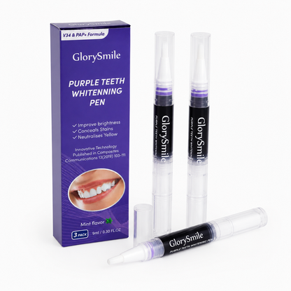 3 Pack Purple Whitening Pen Kit
