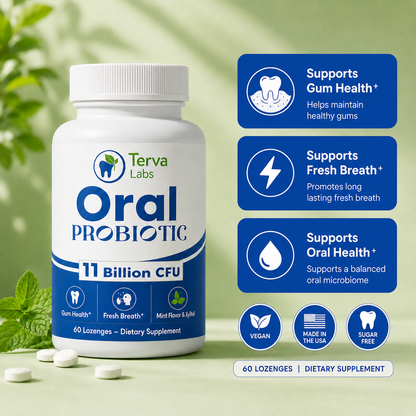 TervaLabs Oral Probiotic Lozenges