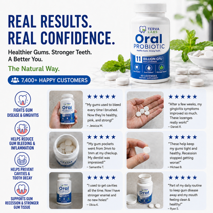 TervaLabs Oral Probiotic Lozenges